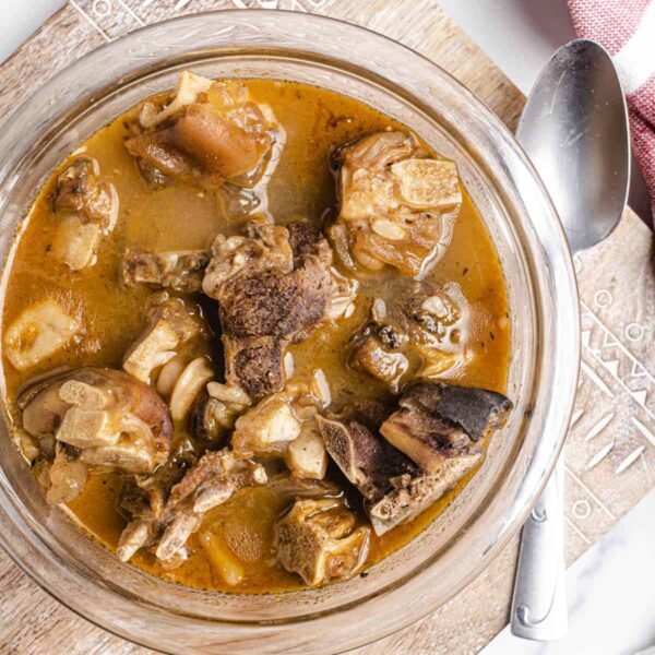 Goat meat peppersoup (2 Litres)